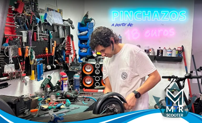 reparación patinete